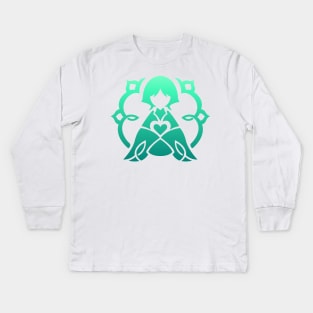 Genshin Impact Scaramouche Emblem Kids Long Sleeve T-Shirt